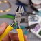 The Beadsmith Color-ID Pliers – Color Coded Set – 5 Inches, 5 Piece Kit: Chain Nose, Round Nose, Flat Nose, Bent Chain Nose & Side Cutter – Tools for Jewelry Making